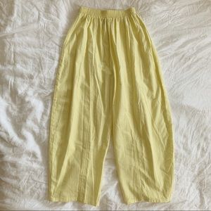 Ilana Kohn Abe Pants Yellow Gold Sunshine Mellow